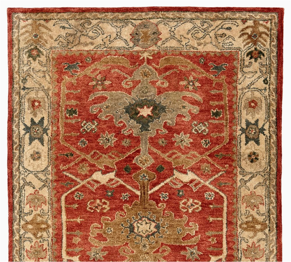 Pottery Barn area Rugs 10×14 Channing Persian-style Hand-tufted Wool Rug