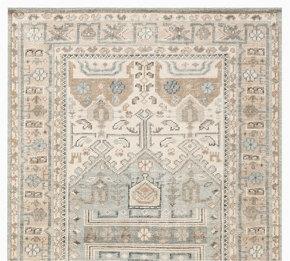 Pottery Barn area Rugs 10×14 Nicolette Hand-knotted Wool Rug