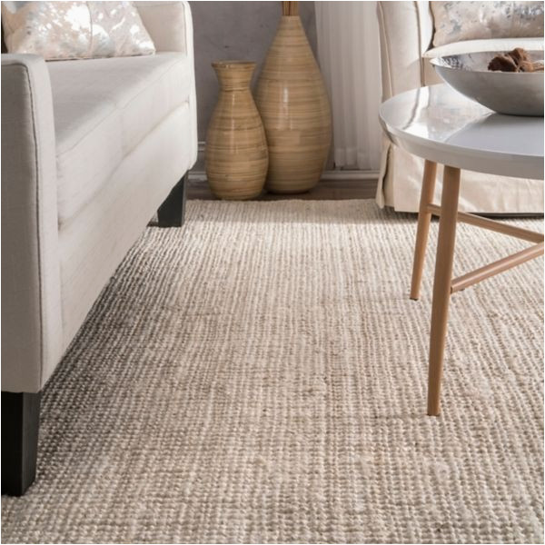 Solid Beige area Rug 8×10 Neely solid Jute area Rug, 8×10 From Kirkland’s Jute Rug Living …