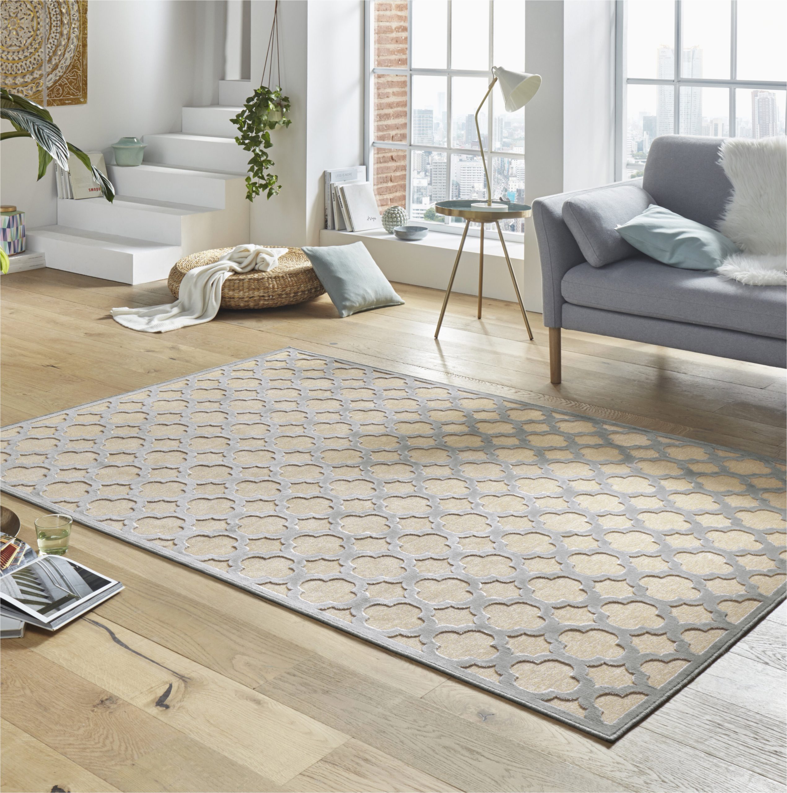 Wayfair area Rugs 8 by 10 Teppich Shine In Creme