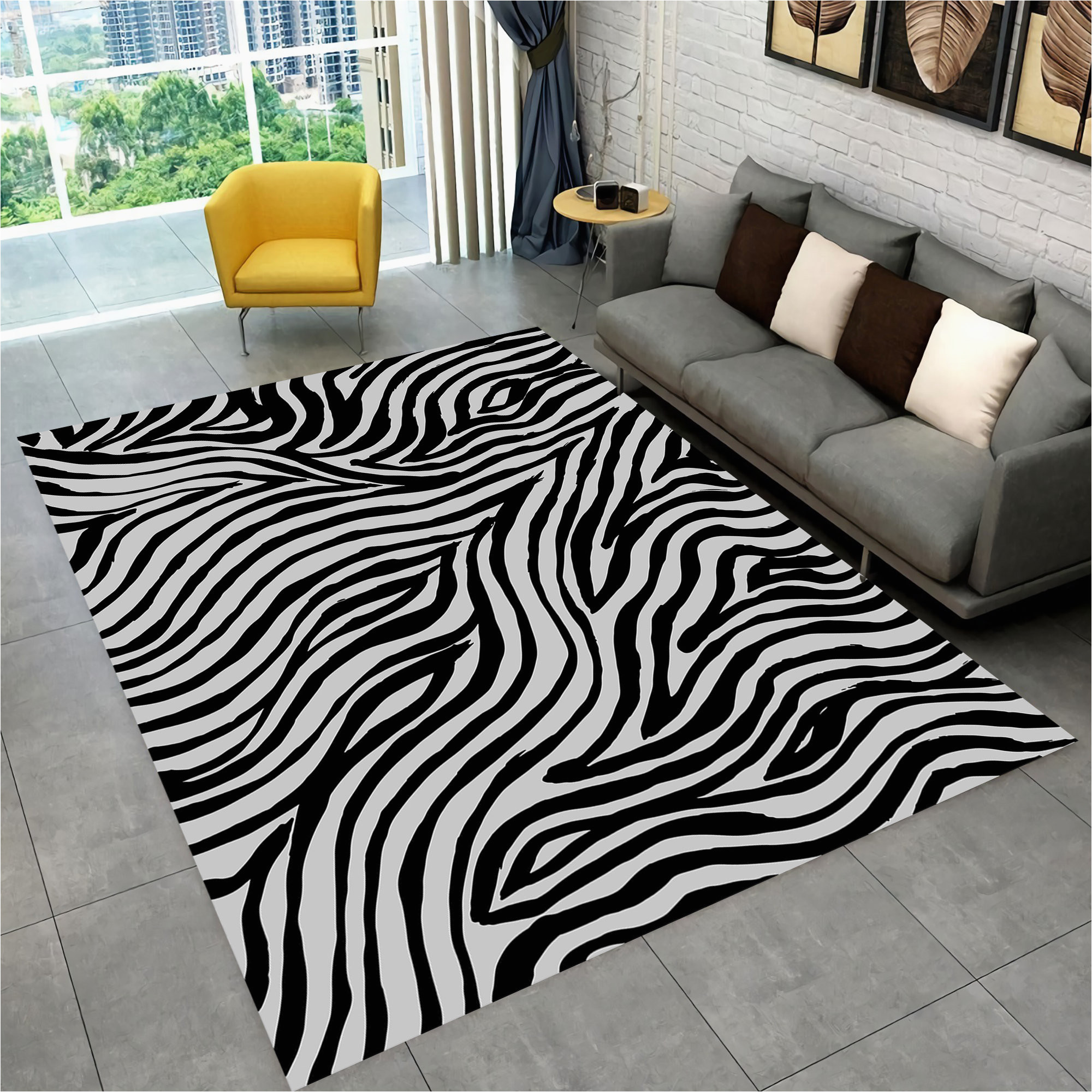 Zebra Print area Rugs Target Zebra Rug – Etsy.de