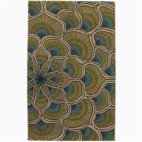 8×10 area Rugs Pier One Pier 1 Imports Peacock Plume Rug – 5×8 (â¬240) Found On Polyvore …