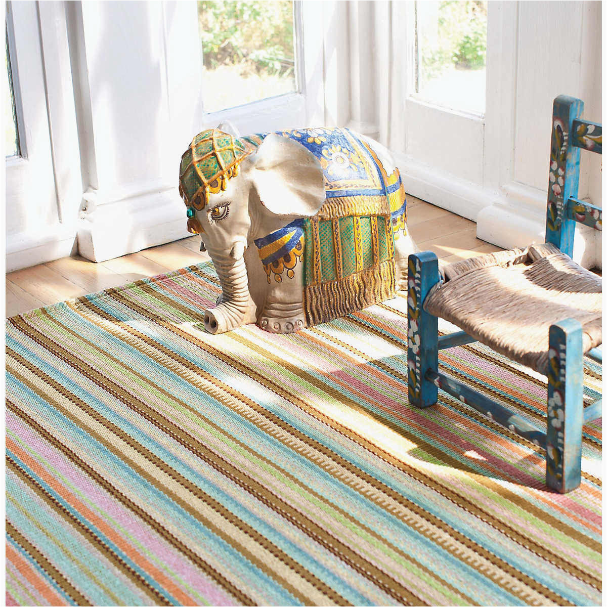 Albert and Dash area Rugs Dash and Albert Zanzibar 56294 Ticking Rug Studio