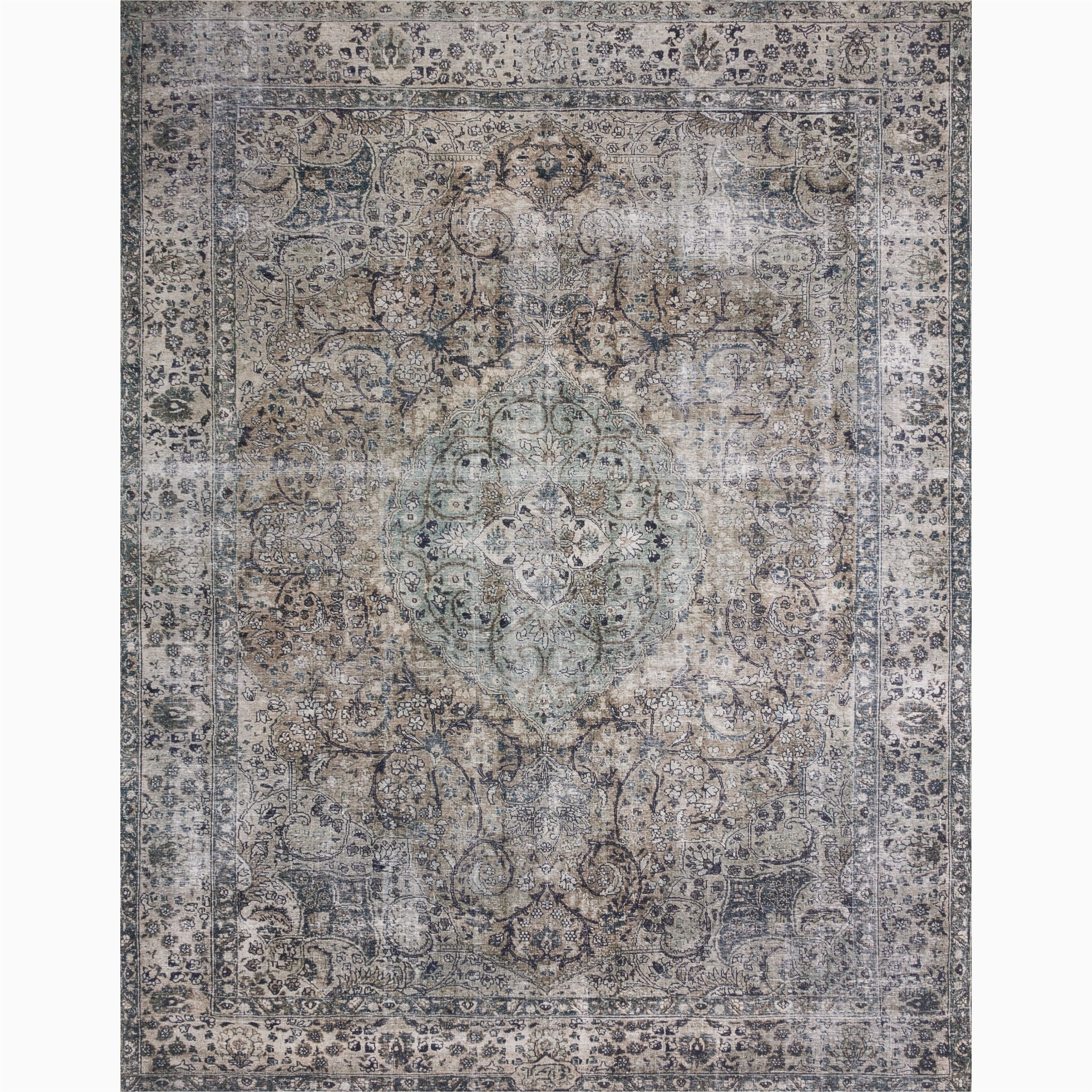 Alexander Home isabelle Traditional Vintage Border Printed area Rug Alexander Home isabelle Traditional Vintage Border Printed area Rug