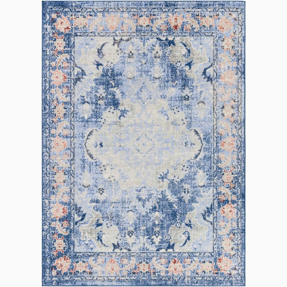 Area Rug Connection Bend or Artistic Weavers Colden Ice Blue 8 Ft. X 10 Ft. Indoor area Rug S00161037442 – the Home Depot