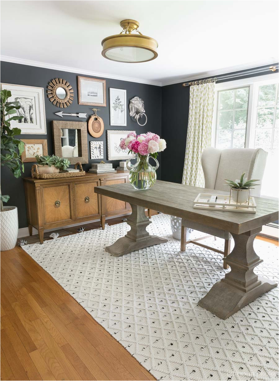 Area Rugs for Office Space Stylish Updates to Our Home Office! – Driven by Decor