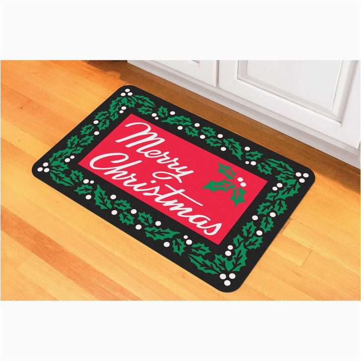 Bed Bath and Beyond Christmas Rugs Bungalow Flooring Merry Christmas 18-inch X 27-inch Floor Mat …