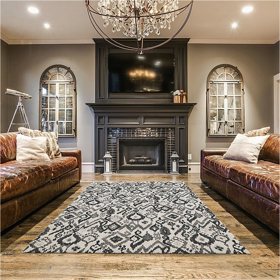 Bed Bath and Beyond Hearth Rugs Weave & Wander Perry Contemporary Diamond Ikat Rug Bed Bath …