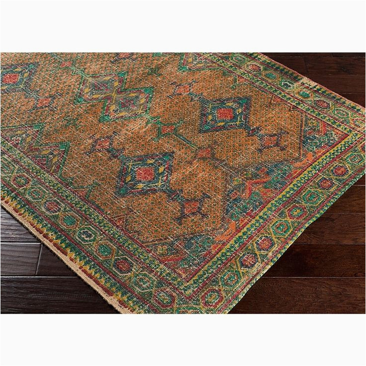 Bed Bath and Beyond Rugs 5×7 Surya Shadi 5′ X 7’6 area Rug In Khaki/bright orange Bed Bath …