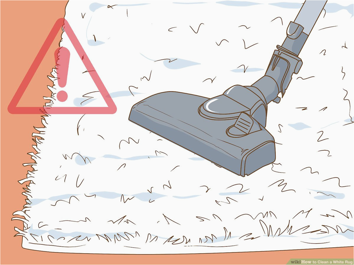 Best Way to Clean A White area Rug 3 Ways to Clean A White Rug – Wikihow