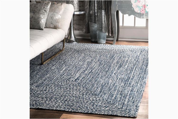 Bromborough Hand Braided Charcoal area Rug top 15 Braided 8′ X 10′ area Rugs In 2022 Wayfair