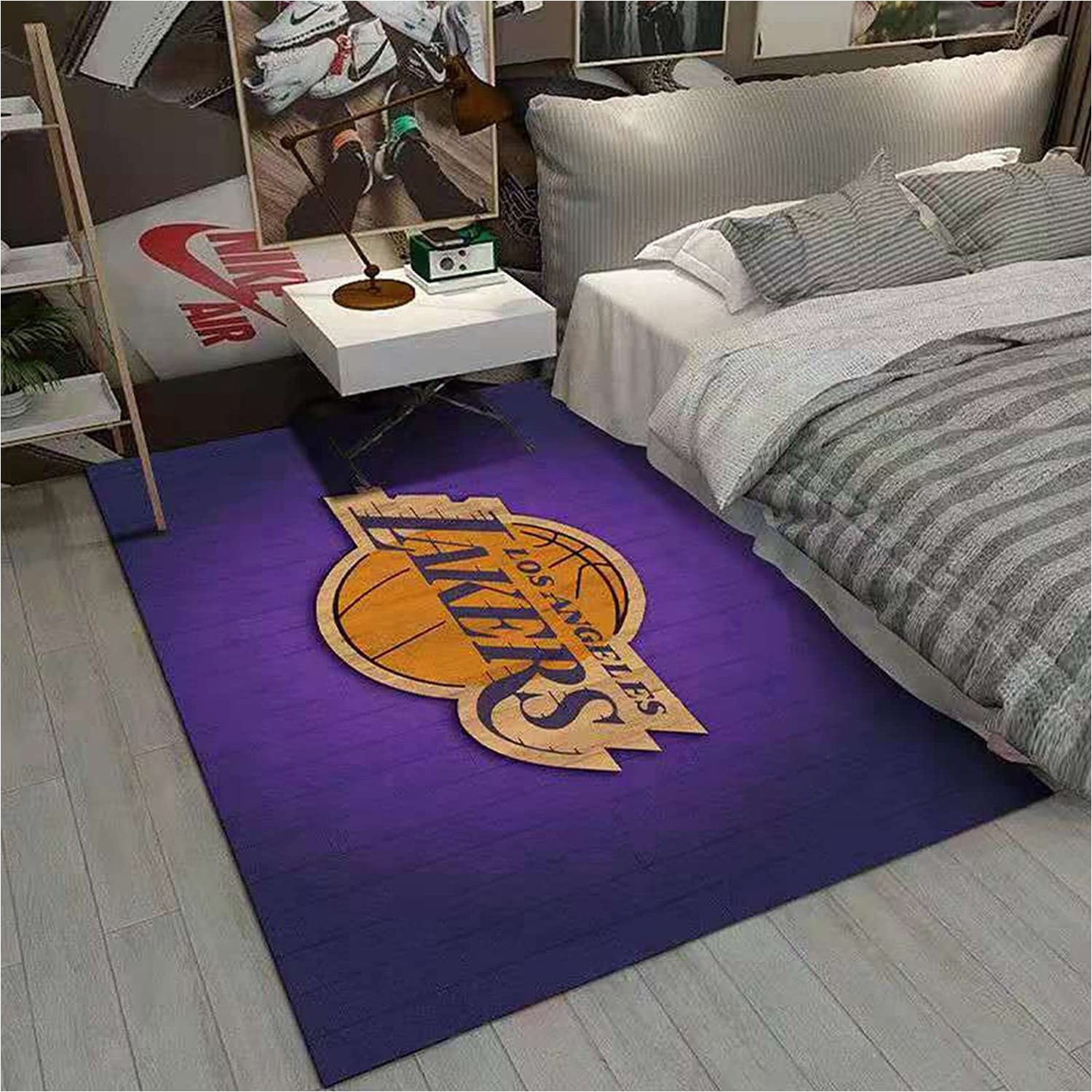 Cheap area Rugs Los Angeles area Rugs, 3d Basketball Rug, Bedroom Rug, soft Floor Mat, Non …