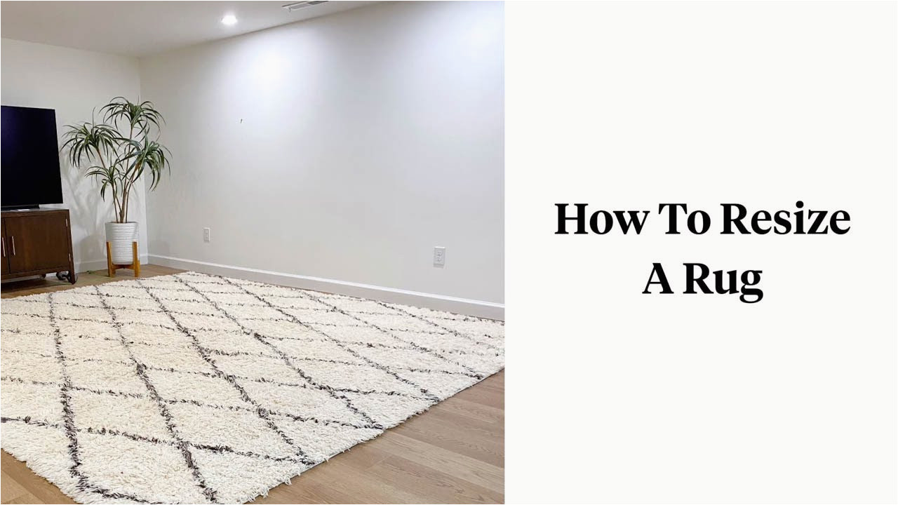 Cutting An area Rug to Size How to Change the Size Of A Rug (cut A Carpet or Rug to Size)