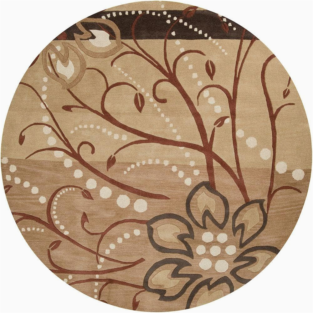 Fremont Wool Aqua area Rug Artistic Weavers Fremont Tan 10 Ft. X 10 Ft. Round area Rug Fremont-99rd – the Home Depot