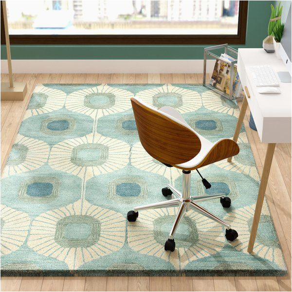 Fremont Wool Aqua area Rug You’ll Love the Fremont Wool Aqua area Rug at Allmodern – with …