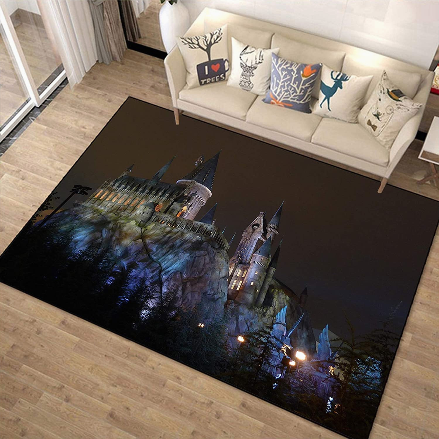 Harry Potter Bath Rug Harry Potter Children’s Rug for Playroom Bedroom Bathroom Floor …