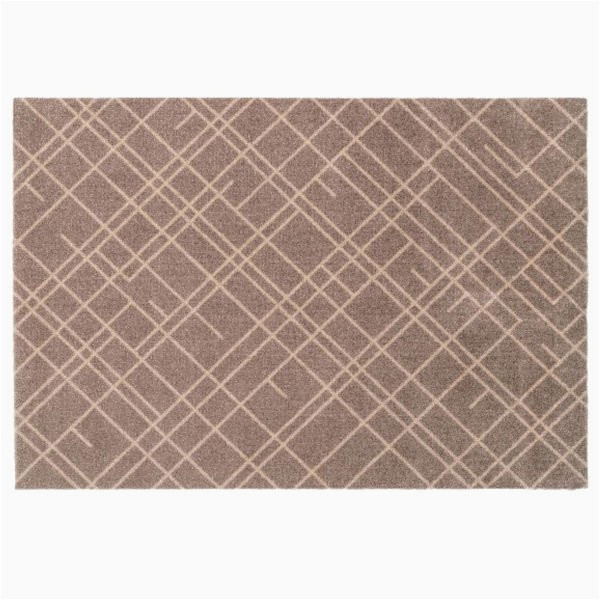 Home Depot 8×10 Indoor area Rugs FuÃmatte Lines Sand 130x90cm Von Tica Copenhagen