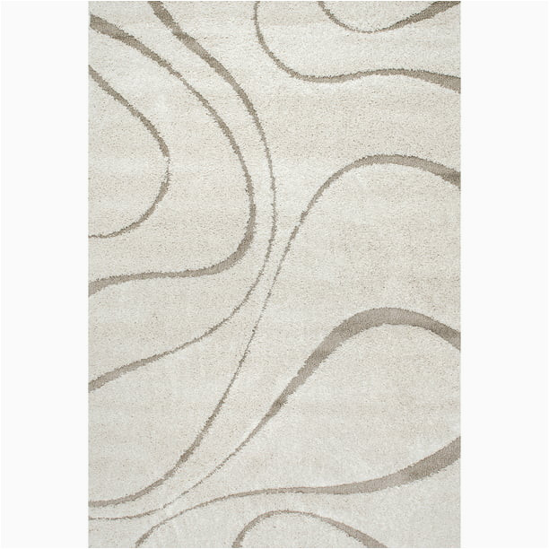 Home Depot area Rugs 9 by 12 Nuloom Carolyn Modern Shag area Rug, 9′ 2″ X 12′, Cream – Walmart.com