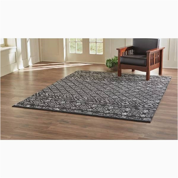 Home Depot Black Friday area Rugs Home Decorators Collection Tribal Essence Black 8 Ft. X 10 Ft …