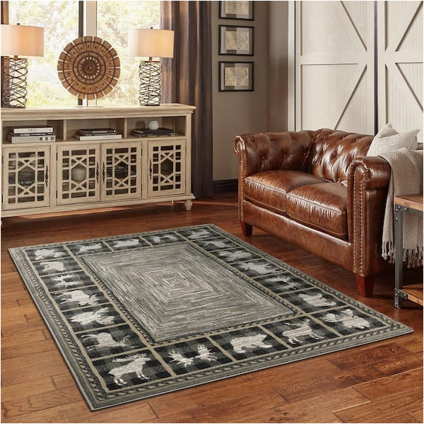 Home Depot Black Friday area Rugs Private Brand Unbranded Bazaar Timber Ridge Multi 7 Ft. 10 In. X …