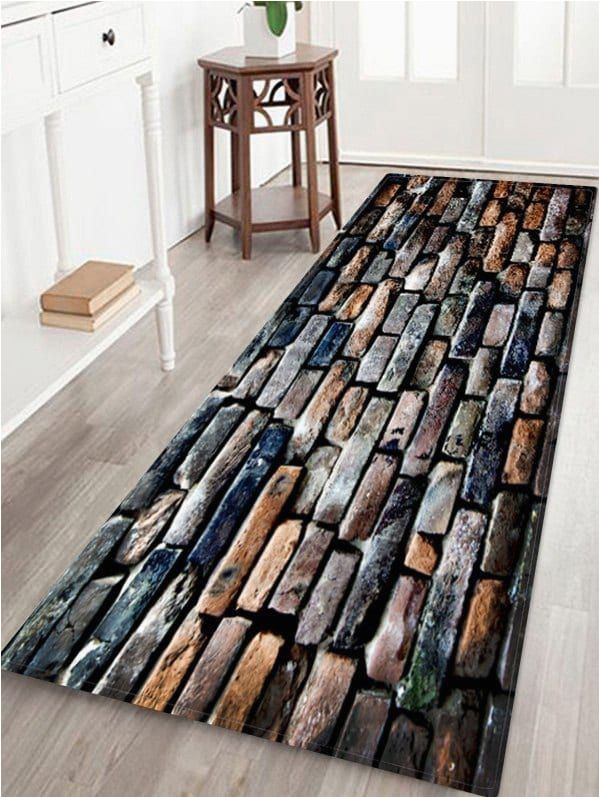 Home Depot Extra Large area Rugs Brick Wall Water Absorption area Rug – Rugs On Carpet, Floor …