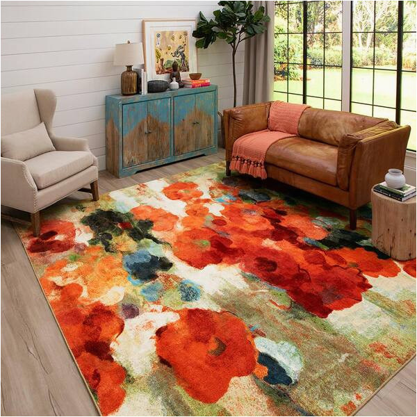 Home Depot Square area Rugs Mohawk Home Colorful Garden Multi 10 Ft. X 10 Ft. Floral Square …