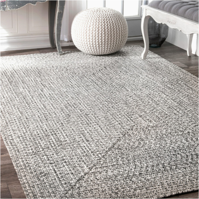 Indoor Outdoor Braided area Rugs Braided Lefebvre Indoor/outdoor area Rug – Contemporary – Outdoor …
