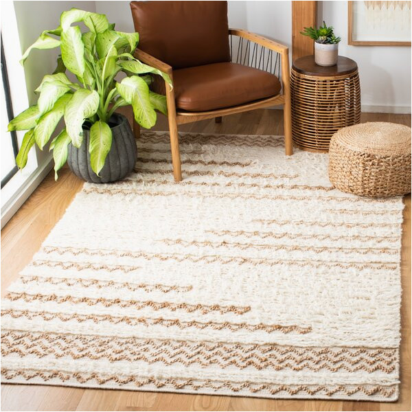 Jocelyn Parchment Handwoven Flatweave Wool White Charcoal area Rug Kristina Chevron Handmade Flatweave Wayfair