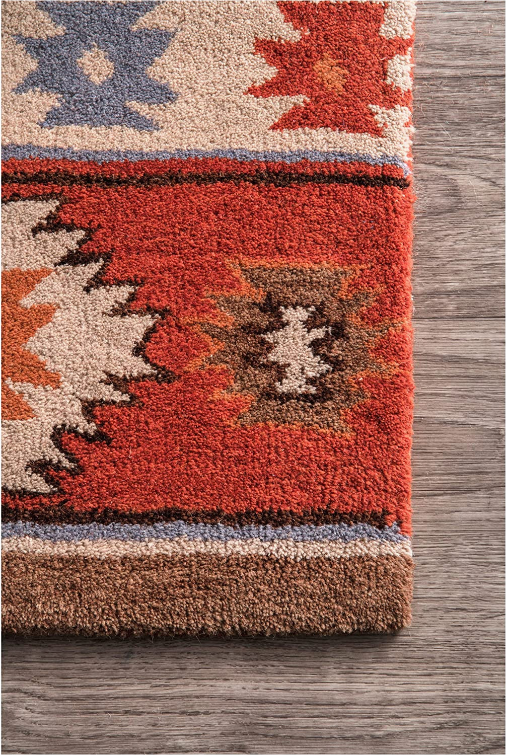 Joshua Hand Tufted Red Wine area Rug Amazon.de: Nuloom Spve04a Traditioneller Vintage-teppich Aus Wolle …