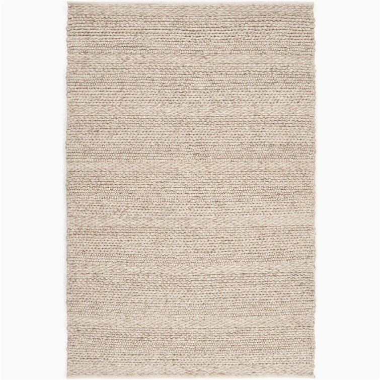 Joss and Main area Rugs 8×10 Joss & Main Zekia Handwoven Wool Cream area Rug & Reviews Wayfair