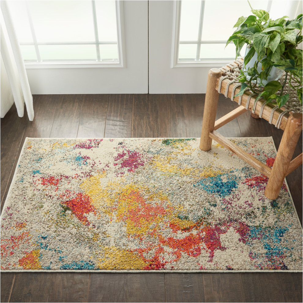 Nourison Celestial Modern Abstract area Rug Nourison Celestial area Rug – Contemporary – area Rugs – by …