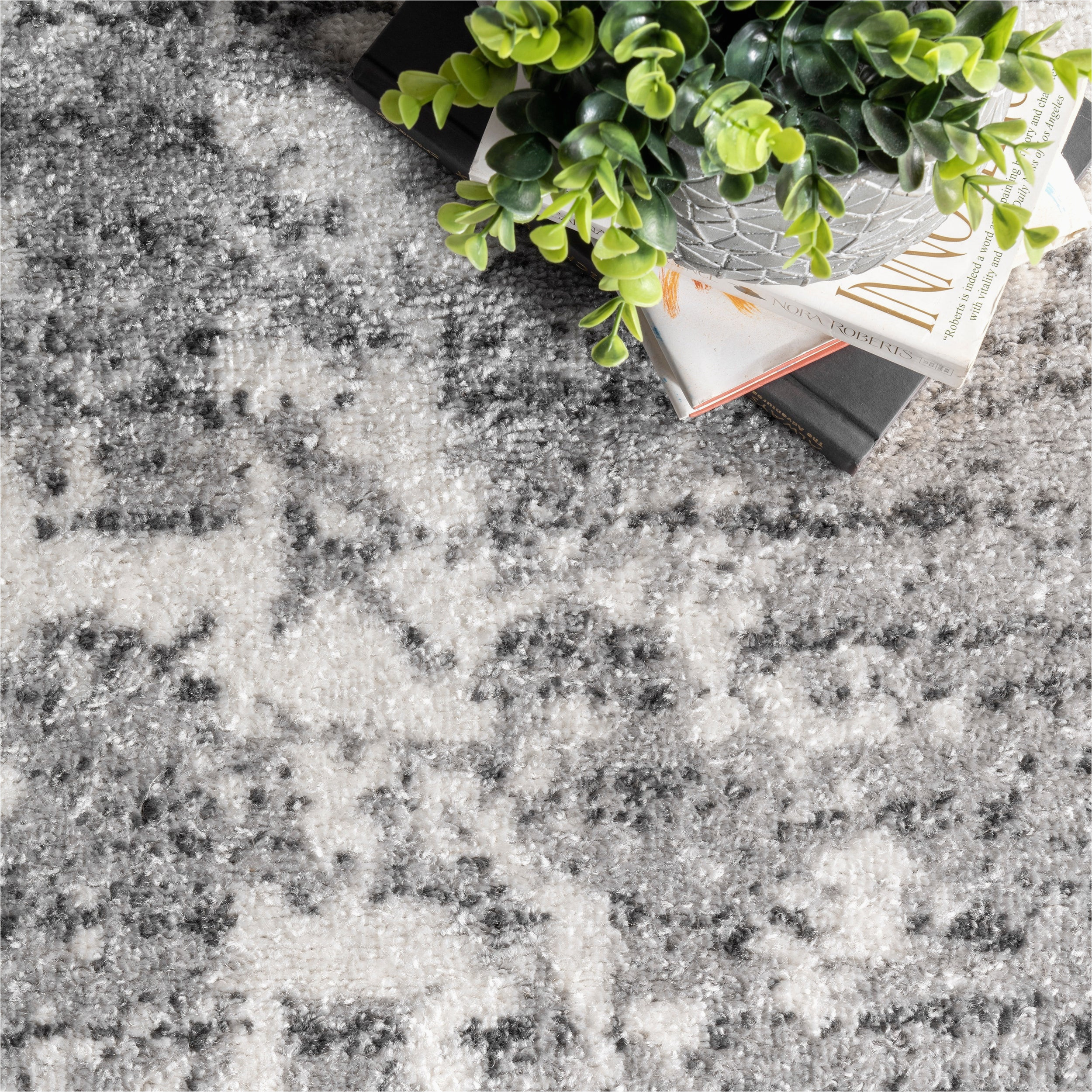 Porch Den Seigel Granite and Mist Grey area Rug Nuloom Modern Granite and Mist Grey area Rug – Overstock – 19390099