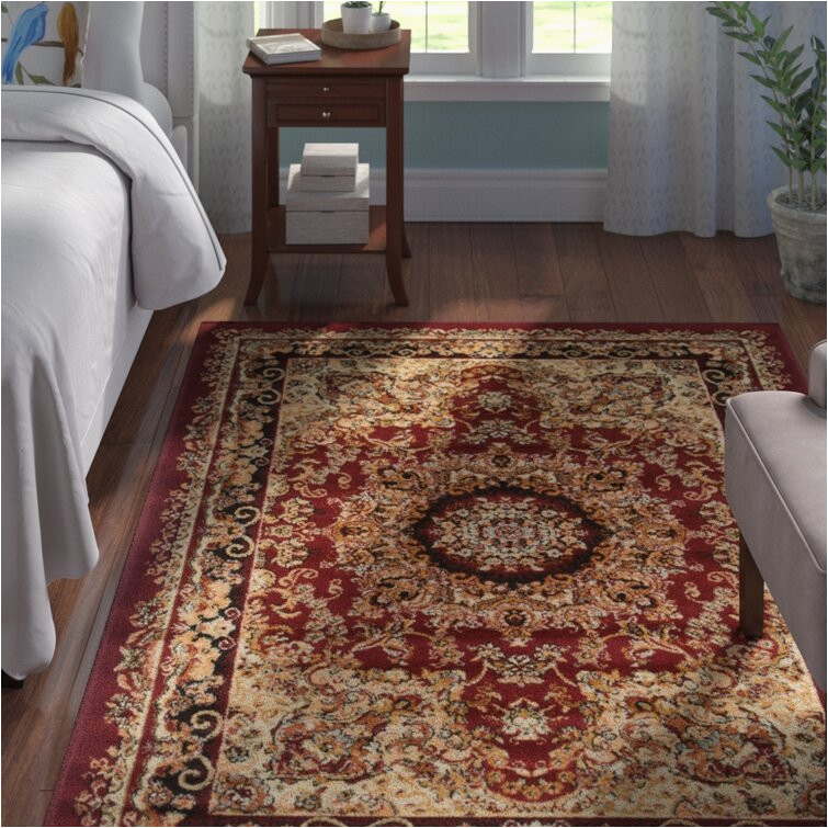 Singletary Wool Red Beige area Rug Max oriental Red/beige area Rug