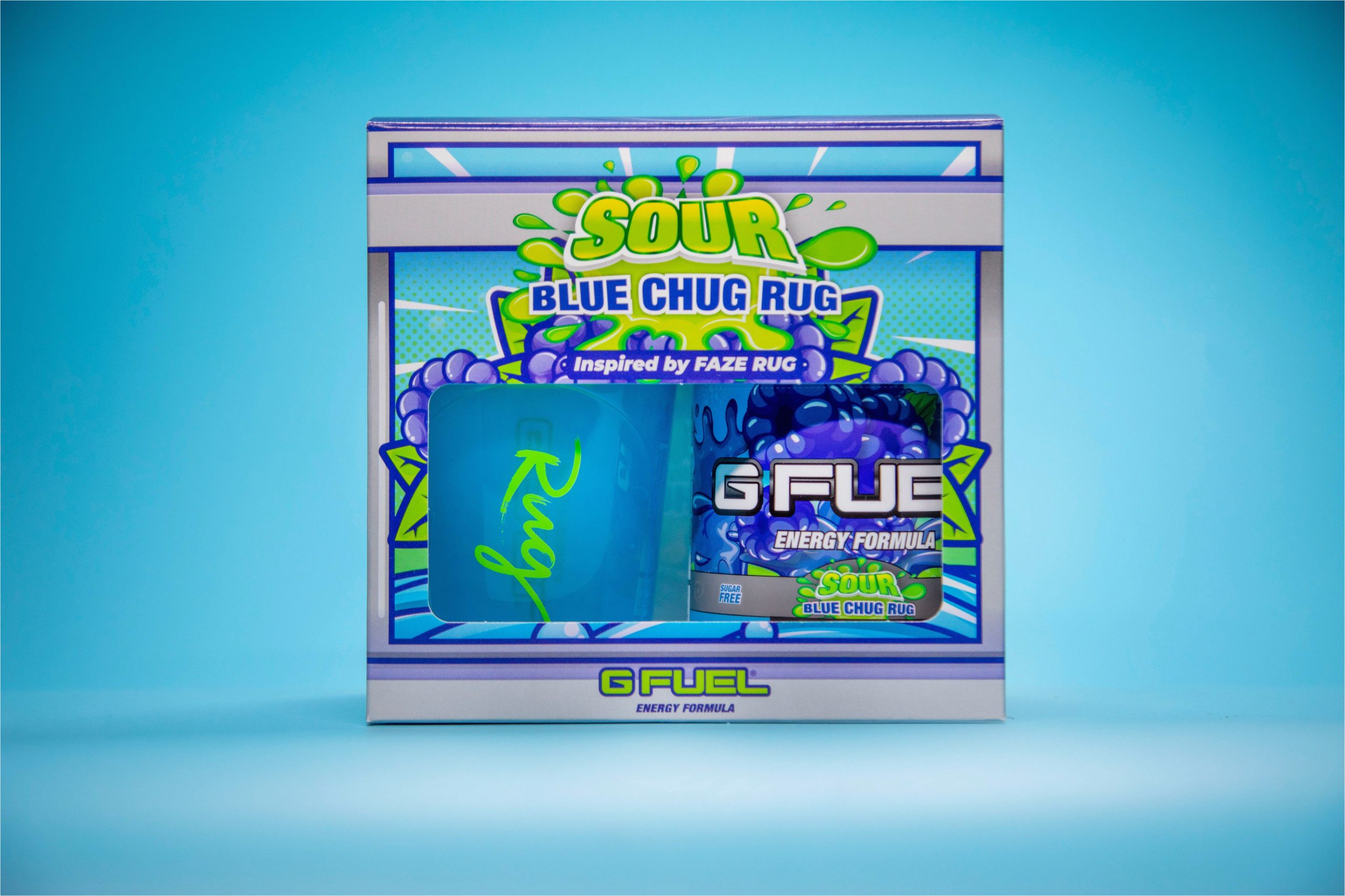 Sour Blue Chug Rug Collectors Box G FuelÂ® On Twitter: “ðð¦ Chug Rug Update ð¦ð Our @fazerug X …