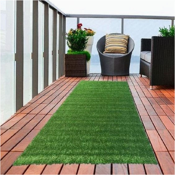 Sweet Home Meadowland Artificial Grass Indoor Outdoor area Rug Sweet Home Stores Meadowland Collection 1 Ft. 8 In. X 4 Ft. 11 In …