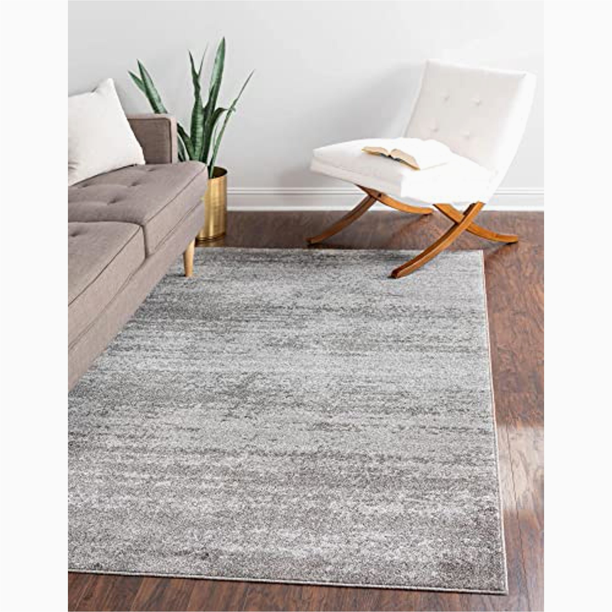 Unique Loom Del Mar Collection Contemporary Transitional Gray area Rug Unique Loom Del Mar Collection area Rug- Modern Transitional …