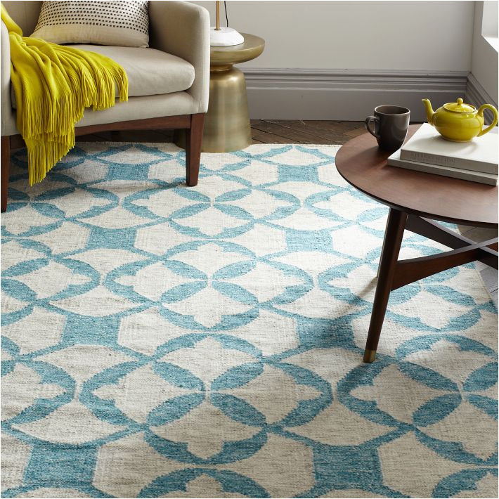 West Elm Rugs Blue Lunch & Latte: West Elm Rugs