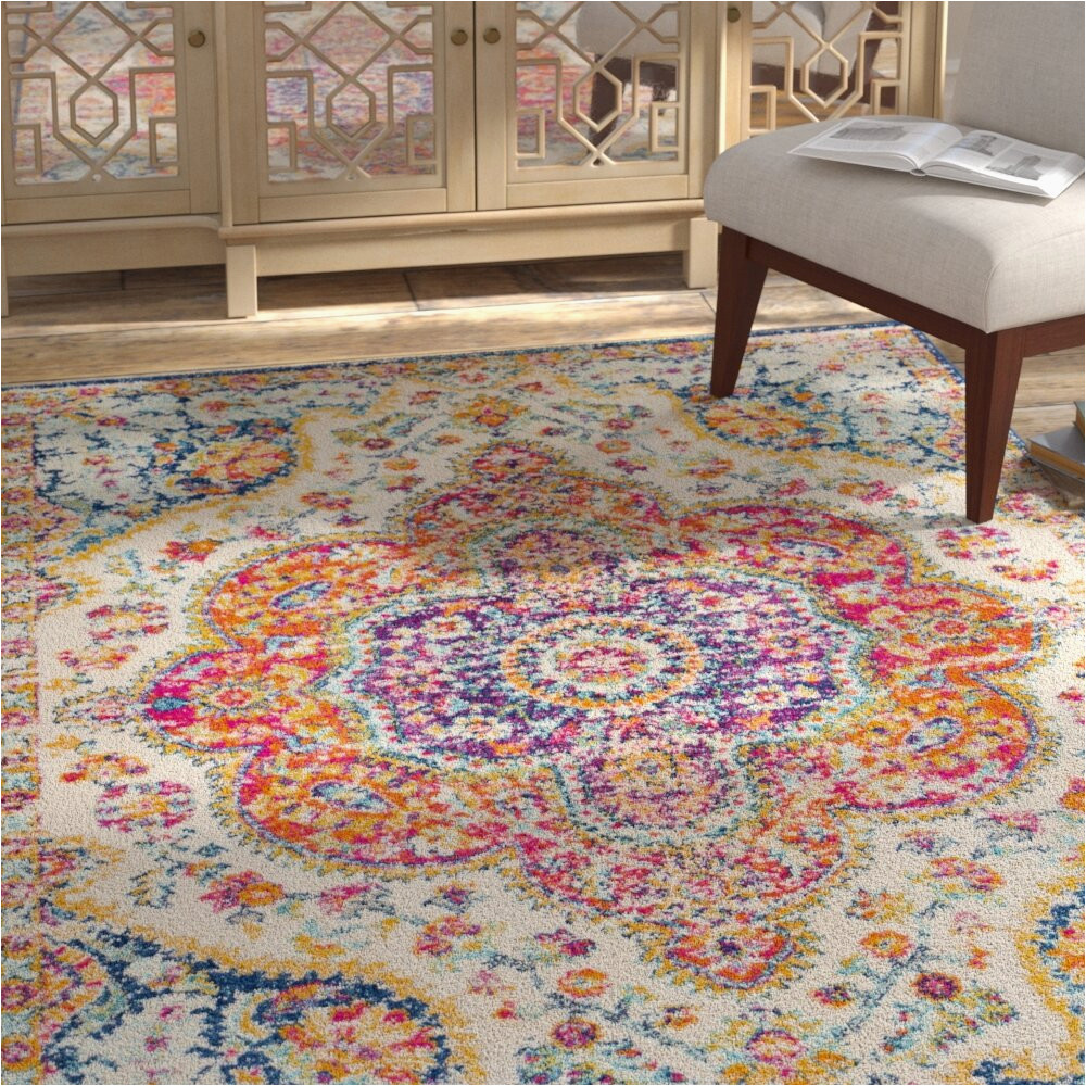 Www Wayfair Com area Rugs Adeliza oriental Gray/orange/pink area Rug