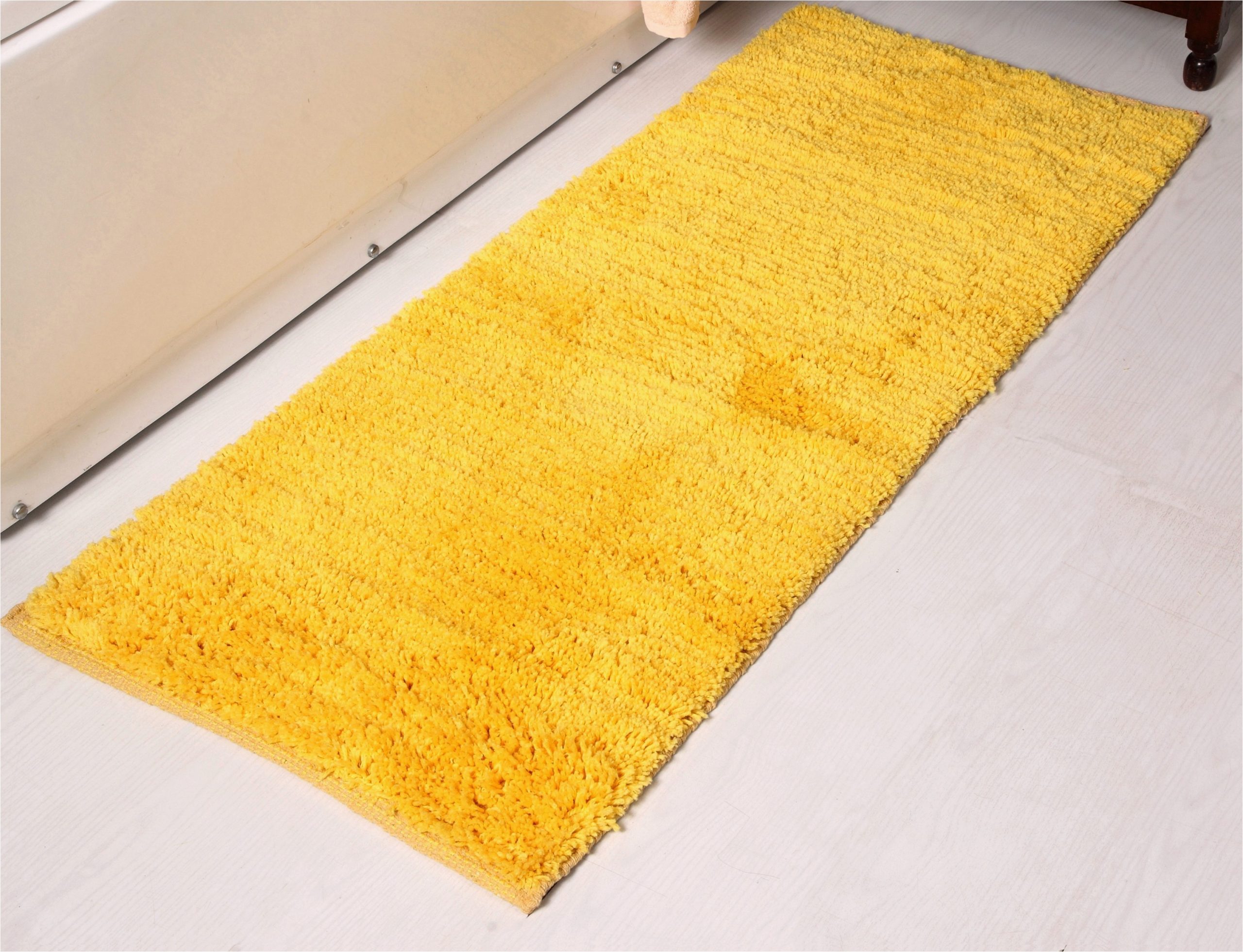 Yellow Bath Rugs Walmart Addy Home Plush Collection Bath Rug or Runner – Yellow (24 In X 60 In)