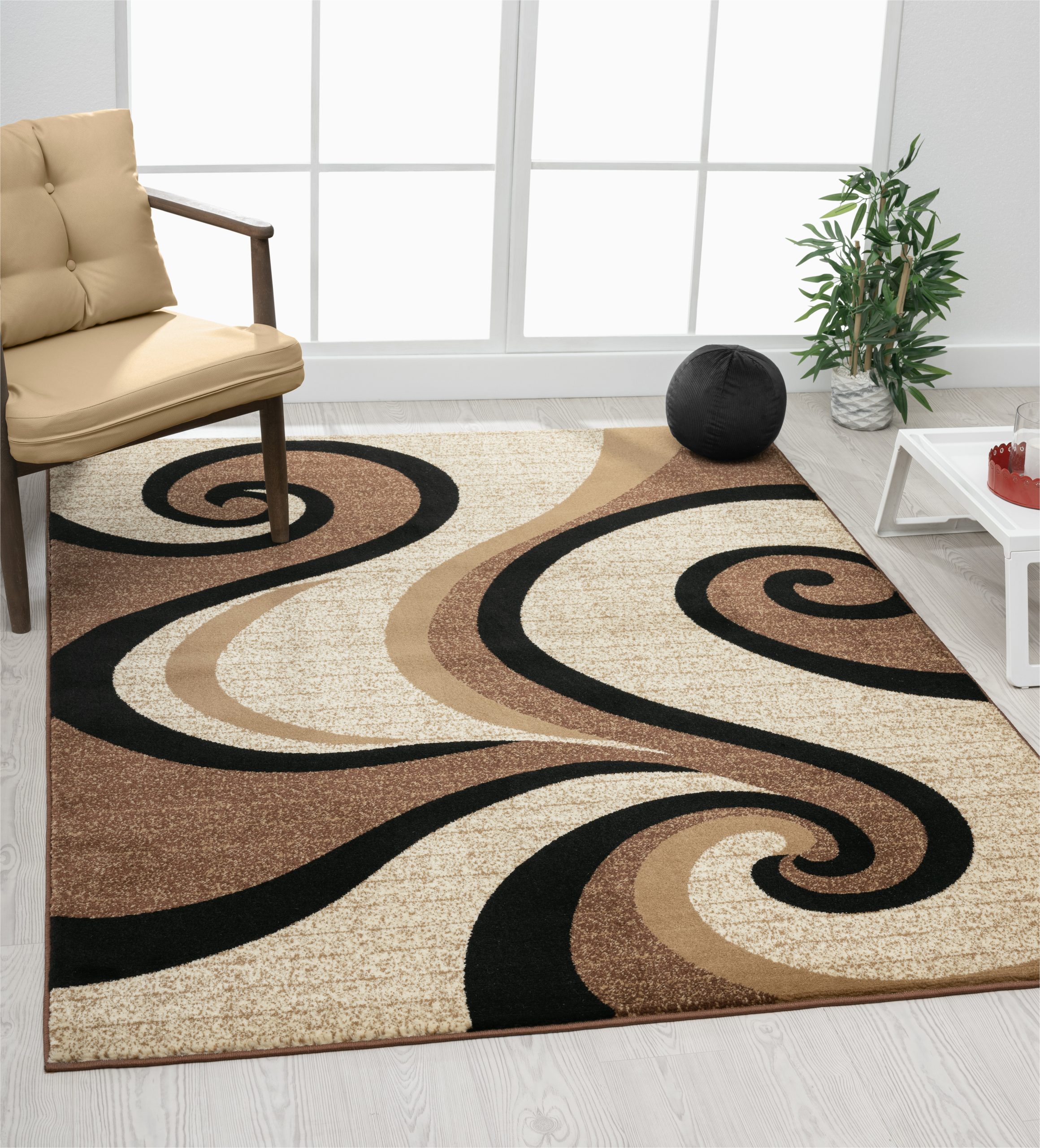 Area Rugs Free Shipping and Returns Modern Abstract Beige area Rug