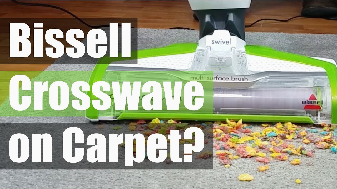 Bissell Crosswave On area Rugs Can You Use A Bissell Crosswave On Carpet?