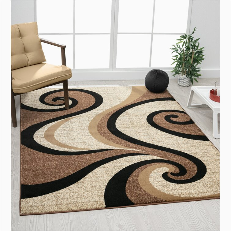 Does Home Depot Sell area Rugs Persian-rugs Modern Abstract Beige area Rug & Reviews Wayfair