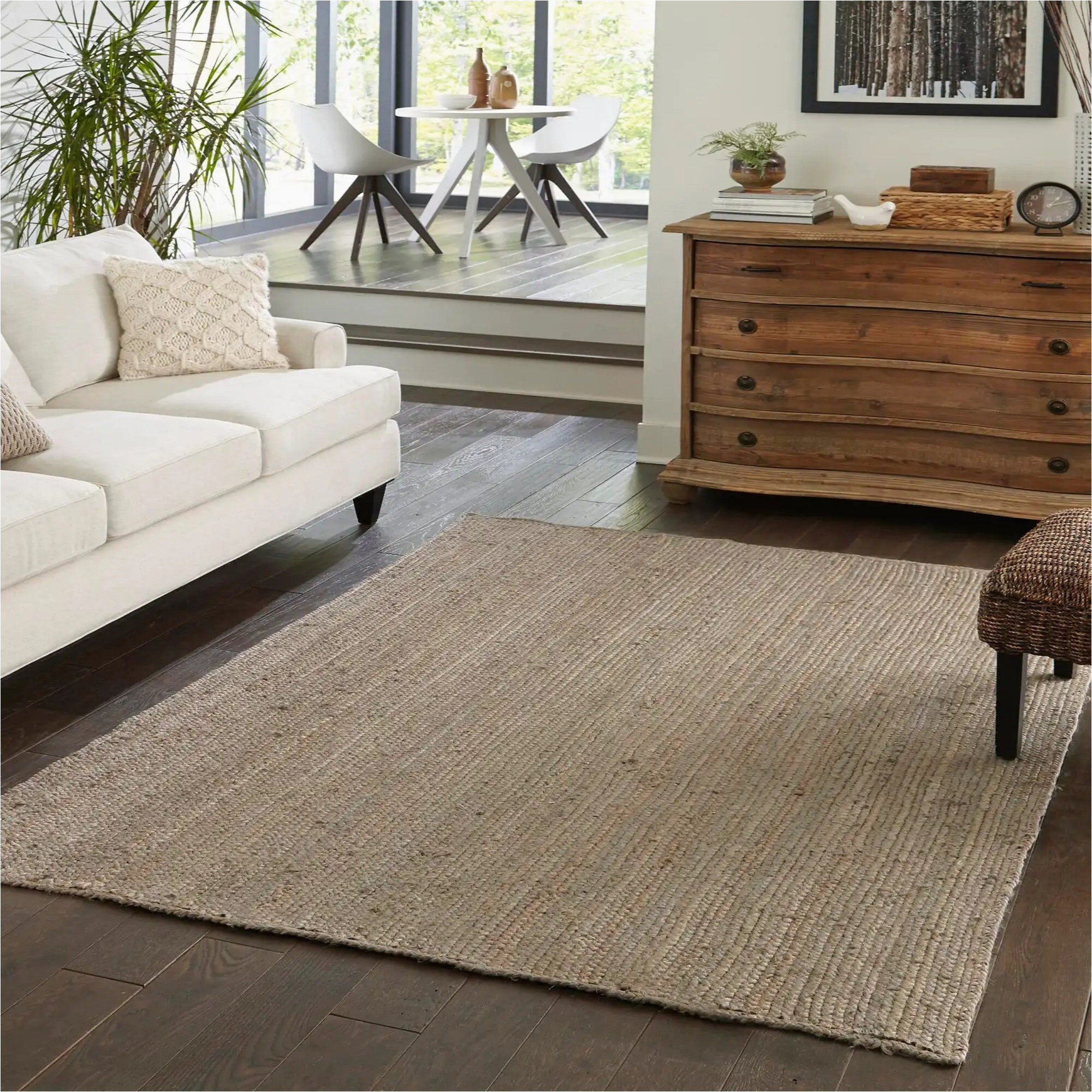 Helvetia Hand Woven Brown area Rug Graue Jute LÃ¤ufer – Etsy.de