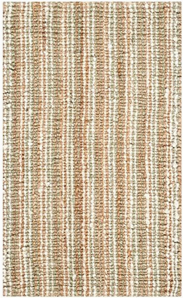Helvetia Hand Woven Brown area Rug Safavieh Natural Fiber Collection 6′ Square Sage Nf447s Handmade Chunky Textured Premium Jute 0.75-inch Thick area Rug