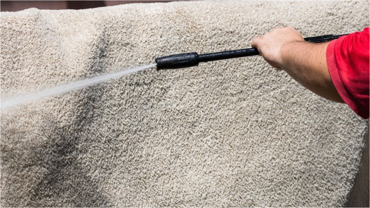 Pressure Washing An area Rug How to Clean An area Rug with A Pressure Washer Diy Spotlight