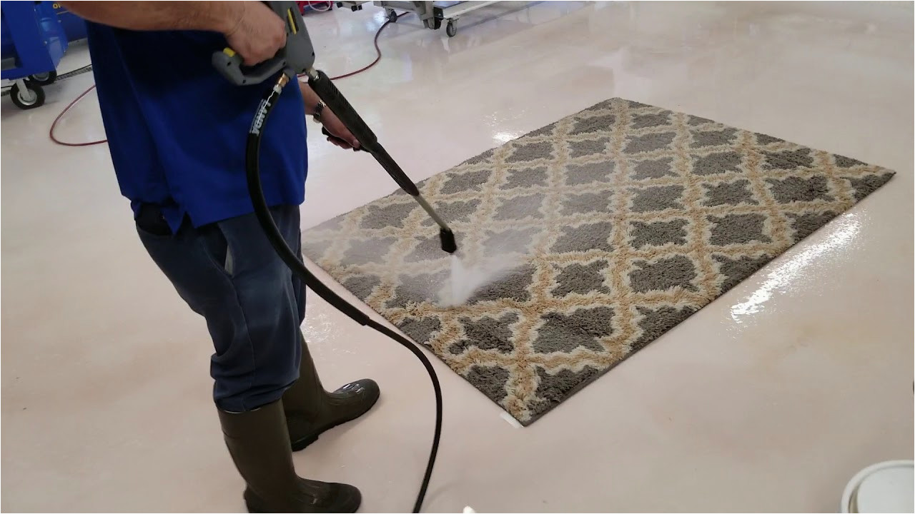 Pressure Washing An area Rug Landa Pressure Washer at area Rug Cleaning Co
