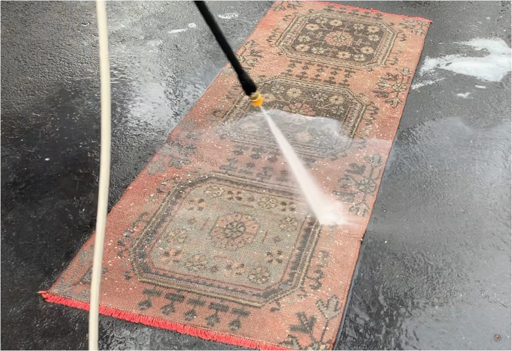 Pressure Washing An area Rug Power Washing A Rug