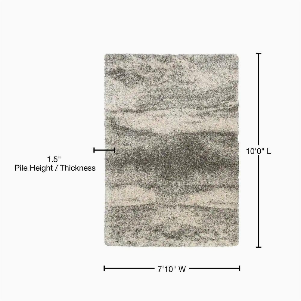 Stormy Gray area Rug Home Depot Home Decorators Collection area Rug Abstract Stormy Gray Non-slip …