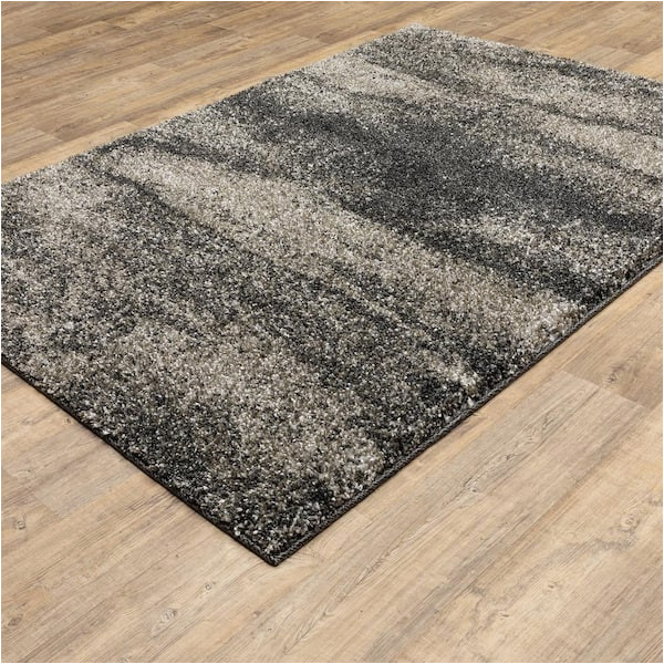 Stormy Gray area Rug Home Depot Home Decorators Collection Stormy Charcoal 2 Ft. X 3 Ft. Abstract …