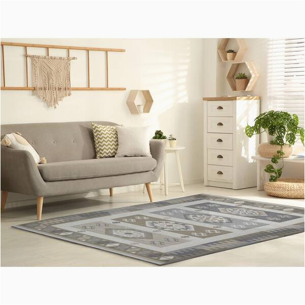 Taurus area Rug Home Depot Regence Home Cotton Palaz Collection, Taurus, Neutral, 7’x10′-area …
